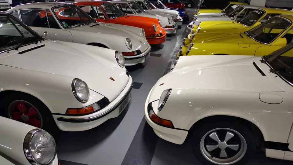 Porsche car exhibition